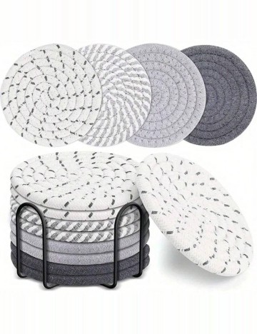 Set suporturi pentru pahare Shein, mix culori