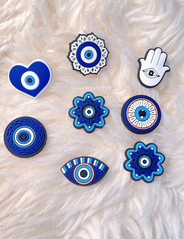 Set accesorii pentru crocs Shein, mix culori