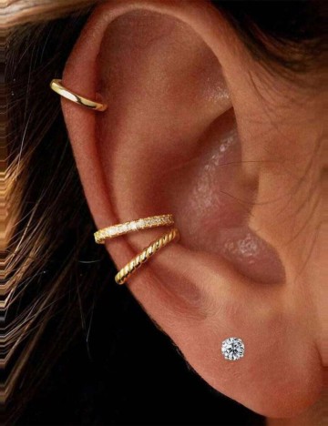 Set cercei Shein, auriu