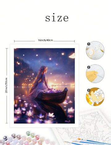 Kit de pictură Shein, mix culori