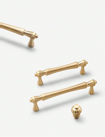 Set mânere de mobilier Shein, auriu