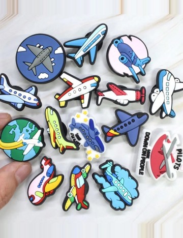 Set accesorii pentru crocs Shein, mix culori