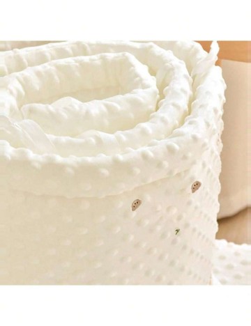 Protecție pentru pat Shein, alb