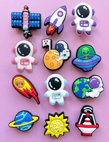 Set accesorii pentru crocs Shein, mix culori