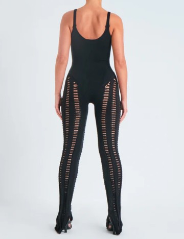 Salopetă lungă Missy Empire, negru