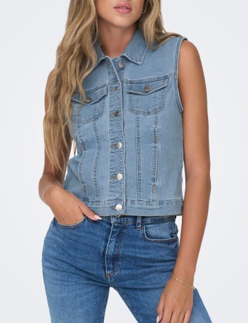 Vestă Only, albastru