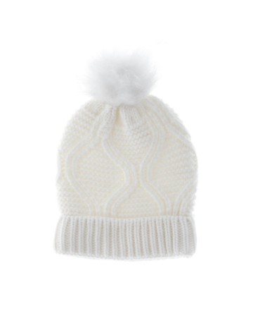 Căciulă Lee Cooper, alb