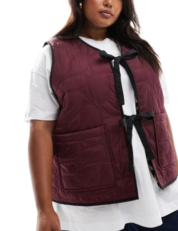 Vestă reversibilă Renee Studio, mix culori