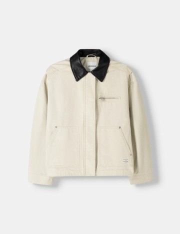 Jachetă Bershka, bej