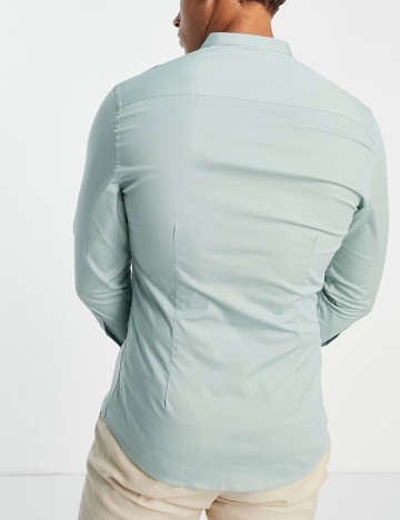 Cămașă ASOS, verde