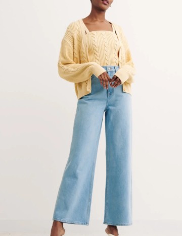 Cardigan nobody's child, galben