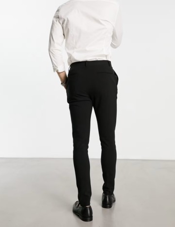 Set Pantaloni ASOS, negru