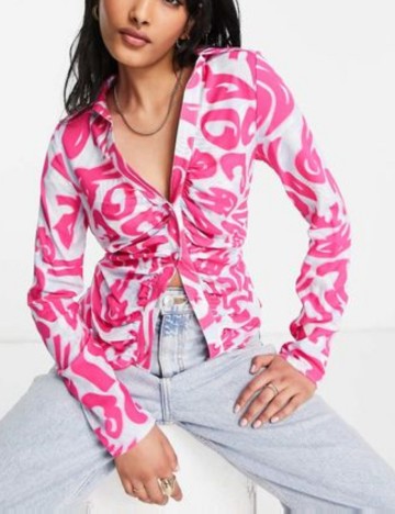 Cămașă ASOS, mix culori