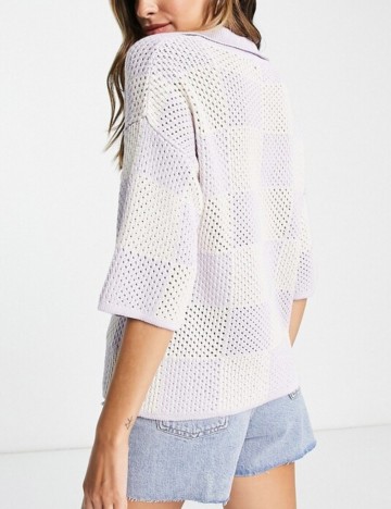 Bluză cu nasturi ASOS, mix culori