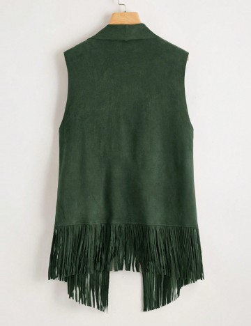 Vestă Shein Curve+, verde