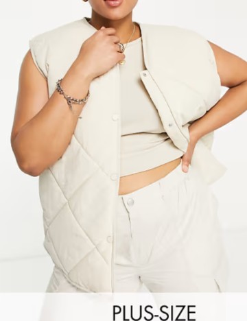 Vestă BRAVE SOUL, bej