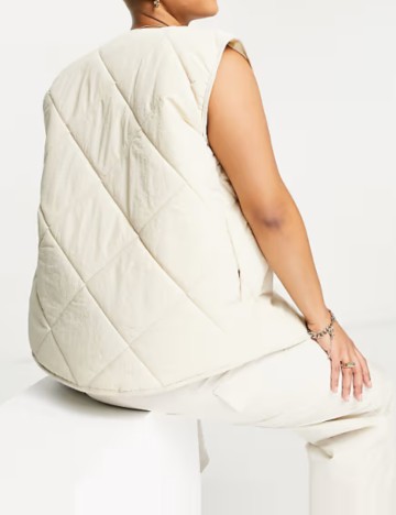 Vestă BRAVE SOUL, bej