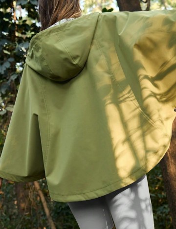 Jachetă de ploaie Shein, verde