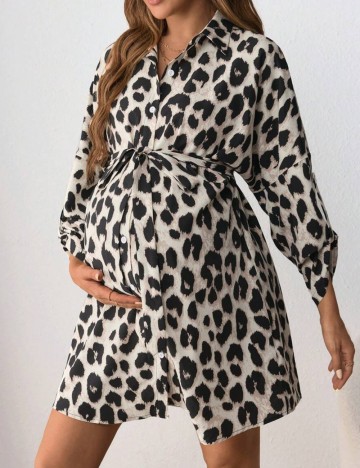 Rochie tip cămașă Shein, mix culori