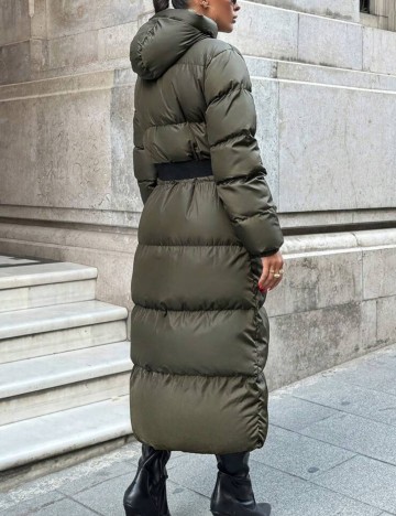 Geacă lungă Shein, kaki