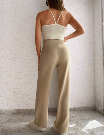 Pantaloni Shein, bej