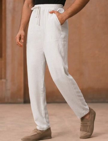 Pantaloni Shein, crem