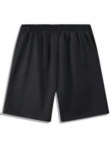 Pantaloni scurți Shein, negru