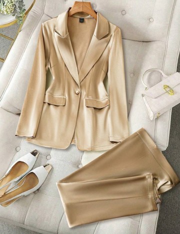 Compleu Shein, auriu