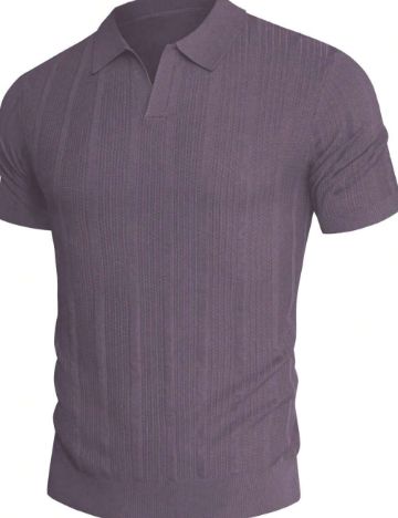 Tricou polo Shein, mov