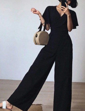 Salopetă lungă Shein, negru