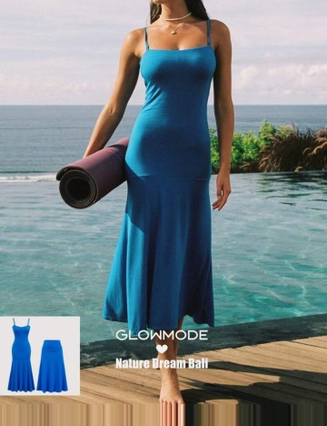 Rochie de plajă Shein, albastru