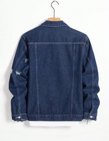 Geacă de blugi Shein, albastru