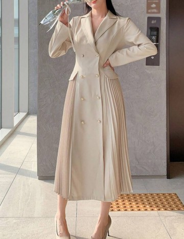 Rochie maxi Shein, bej