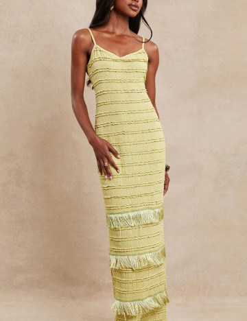 Rochie maxi Shein, verde