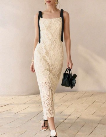 Rochie midi Shein, bej