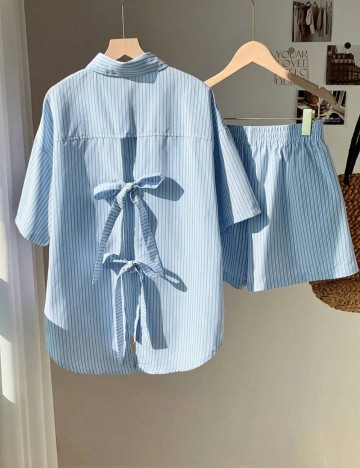 Compleu Shein, albastru