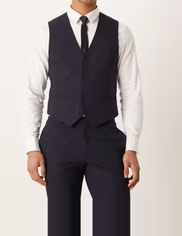 Vestă ASOS, albastru