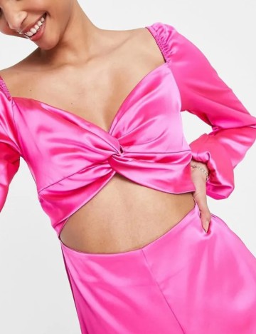 Salopetă scurtă First Distraction, roz