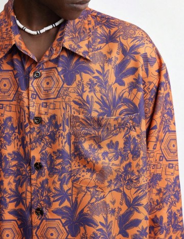 Cămașă Shein MAIJA, mix culori