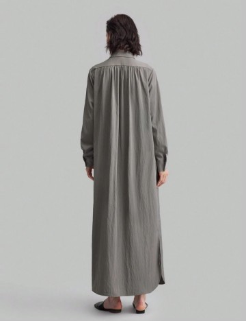 Cămașă lungă Shein, gri