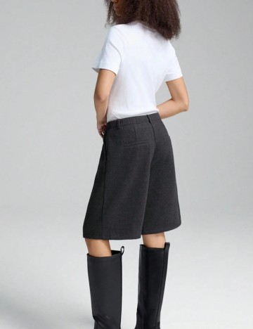 Pantaloni scurți Shein, gri