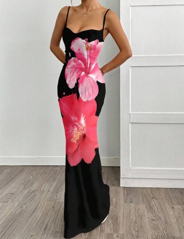 Rochie maxi Shein, negru