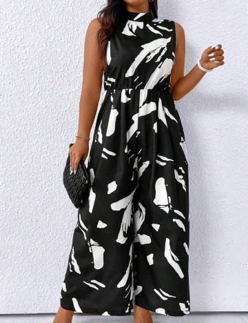 Salopetă lungă Shein Curve+, negru