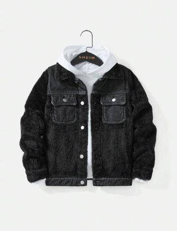 Jachetă Shein, negru