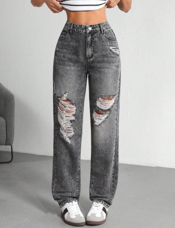 Jeans Shein, gri