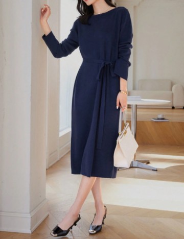 Rochie midi Shein, albastru