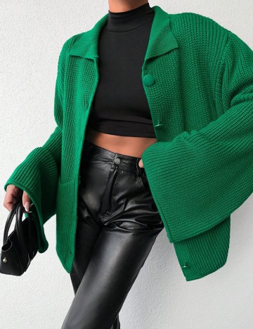 Cardigan Shein, verde