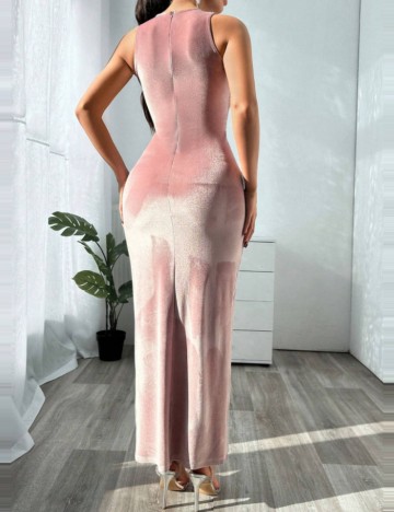 Rochie maxi Shein, roz