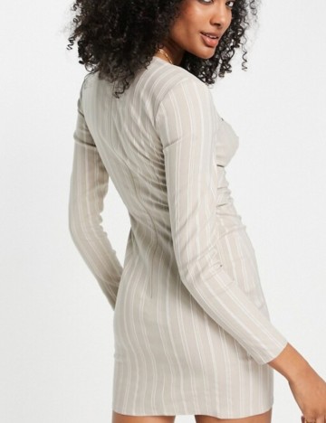 Rochie mini ASOS, bej