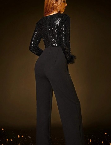 Salopetă lungă Shein, negru